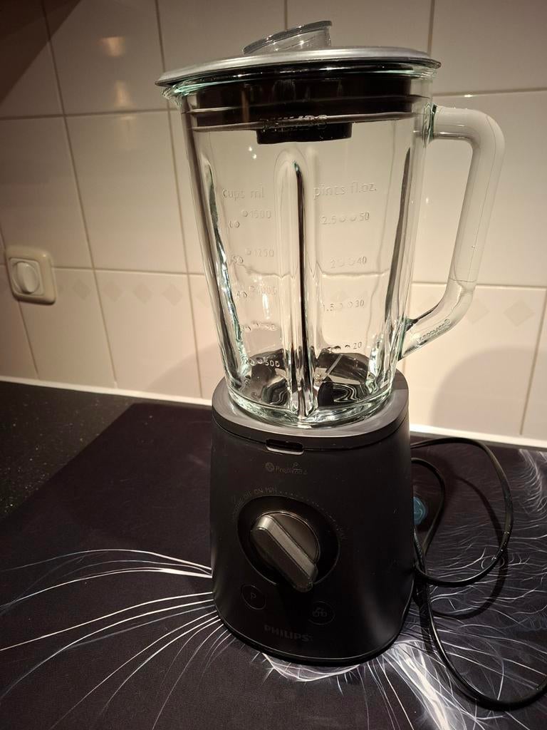 Philips Blender 700W met Glazen Kan - Krachtig en Duurzaam, Ophalen