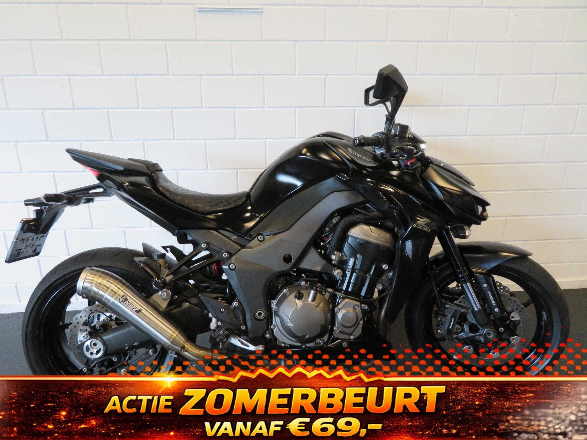 Kawasaki Z 1000 Z1000 ABS PERFECT! BTW (bj 2014), Bedrijf, 1015 cc, Naked bike