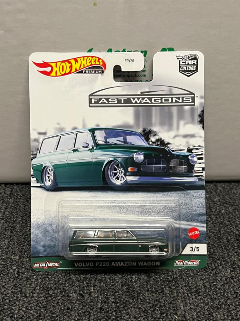 Hot wheels volvo p220 amazon real riders, Hobby en Vrije tijd, Modelauto's | Overige schalen, Ophalen of Verzenden, Nieuw, Auto