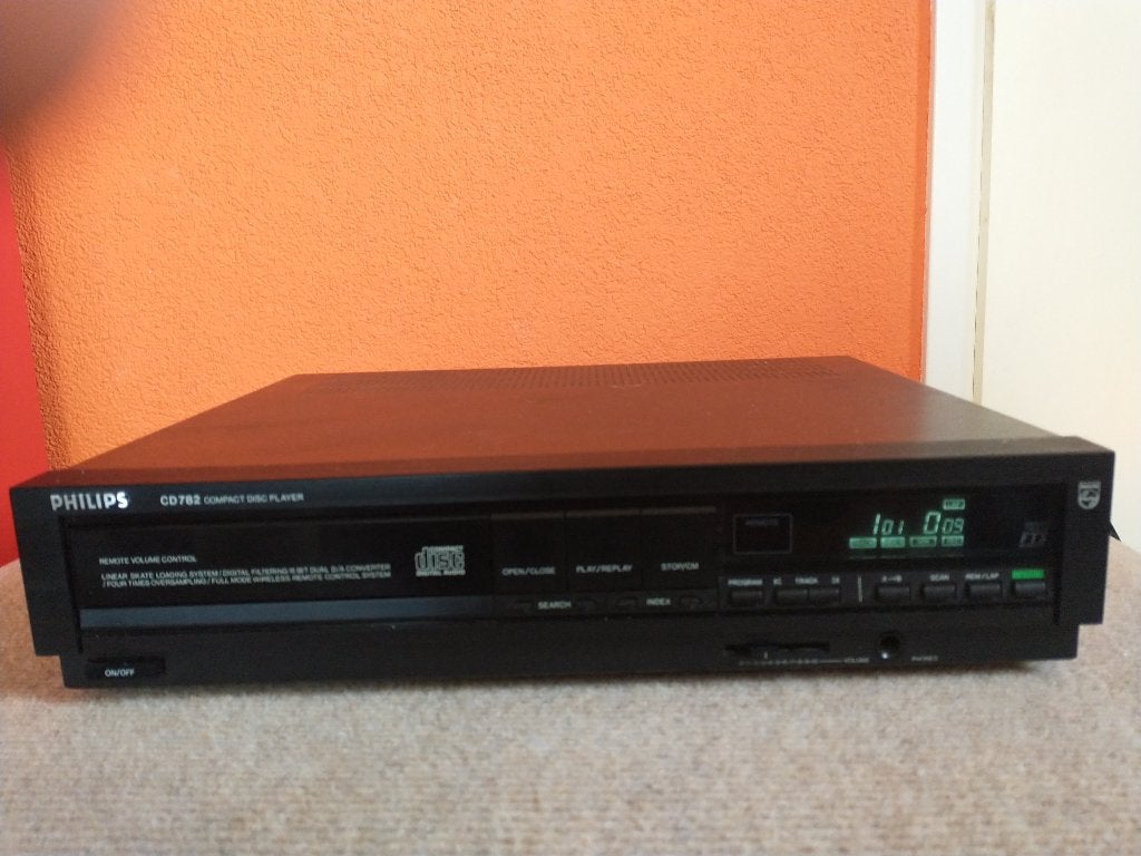 Philips CD-782 (TDA1541) (Serviced), Ophalen of Verzenden, Zo goed als nieuw, Philips