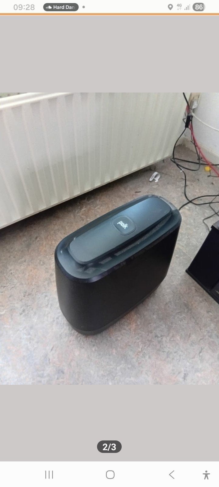 Polk Audio React Soundbar met Subwoofer, Ophalen, Met externe subwoofer, Gebruikt