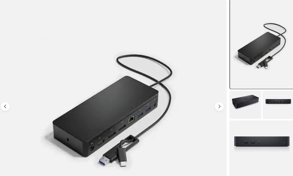 Dell DisplayLink D6000 DockingStation met AC Adapter €50, Ophalen of Verzenden