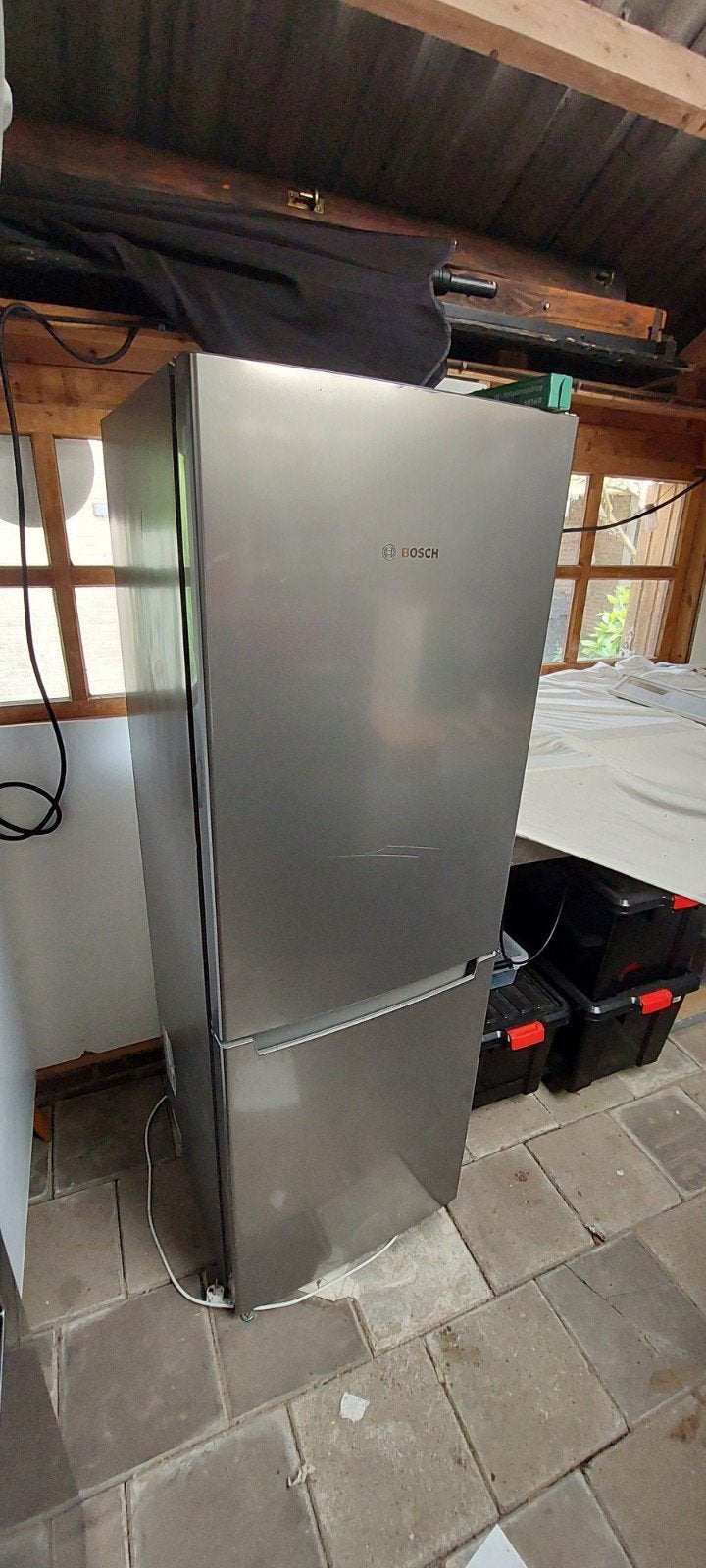 Koelkast Bosch, 200 liter of meer, Ophalen, Gebruikt, 160 cm of meer