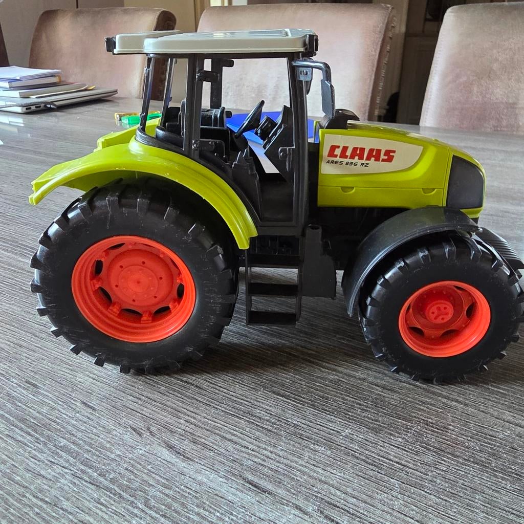 Claas Ares 836 RZ trekker speelgoedmodel, Ophalen of Verzenden, Gebruikt