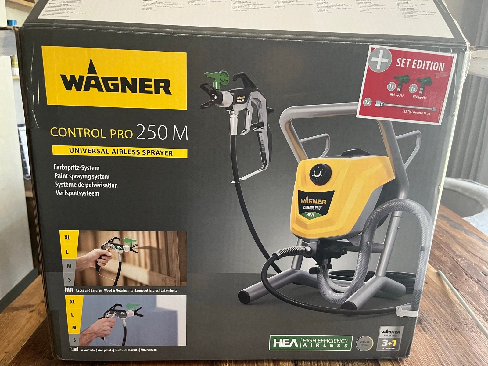 Wagner Control Pro 250 M Verfspuit - Zo goed als nieuw, Ophalen, Zo goed als nieuw, Verfspuit of Verfpomp