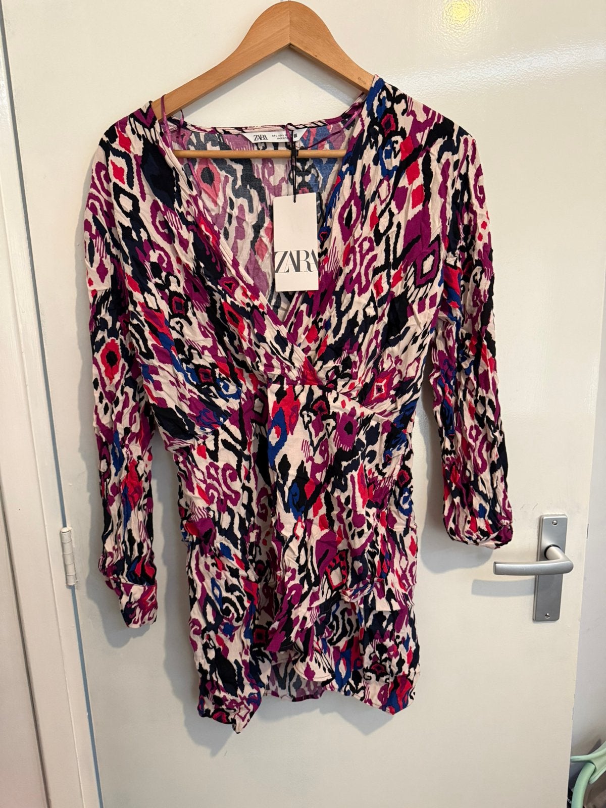 Zara zomer jurk nieuw met kaartje – maat L €20, Maat 42/44 (L), Nieuw, Boven de knie, Meerkleurig