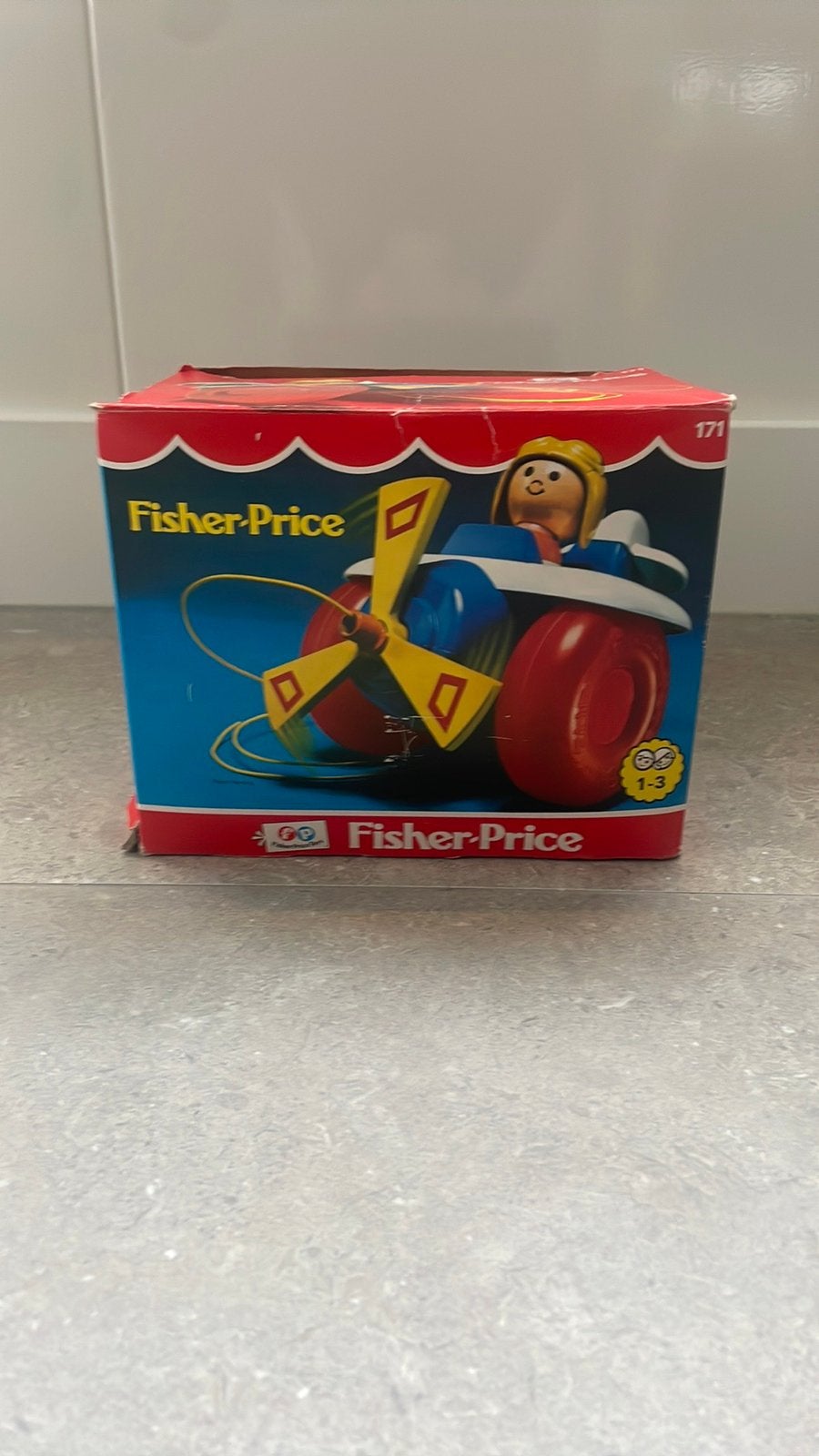 Fisher Price trek vliegtuig, Ophalen of Verzenden, Duw- of Trekspeelgoed