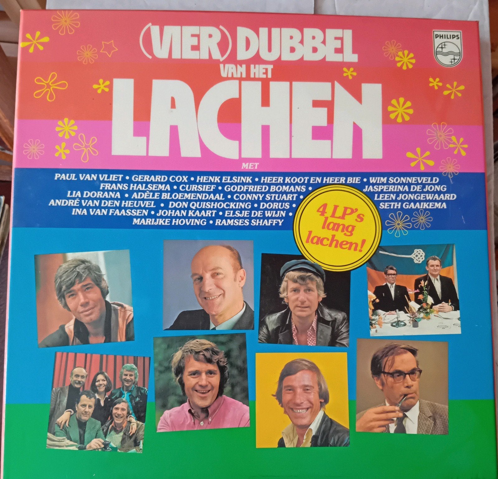 virr dubvel van het lachen, Ophalen of Verzenden, Zo goed als nieuw, Humor en Cabaret, LP