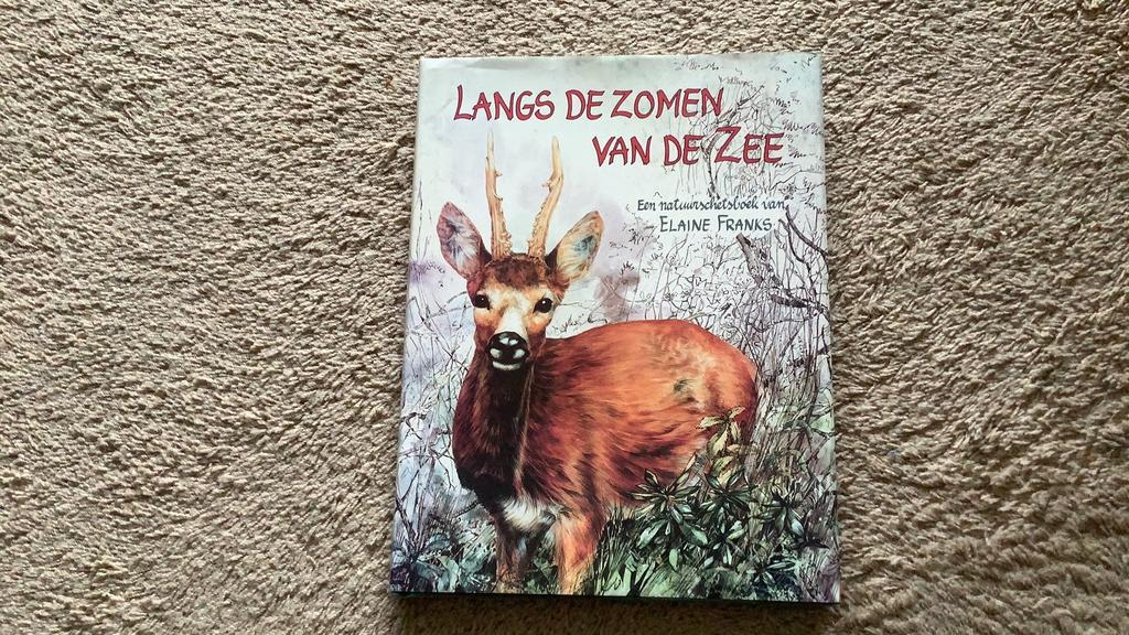 Langs de zomen van de zee. Natuurschetsboek, Elaine Franks, Ophalen of Verzenden, Zo goed als nieuw, Prentenboek