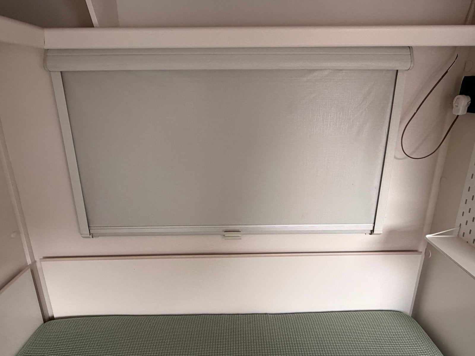 Combirollo Grijs - 107x62cm (buitenmaat), Caravans en Kamperen, Caravan accessoires, Ophalen, Gebruikt