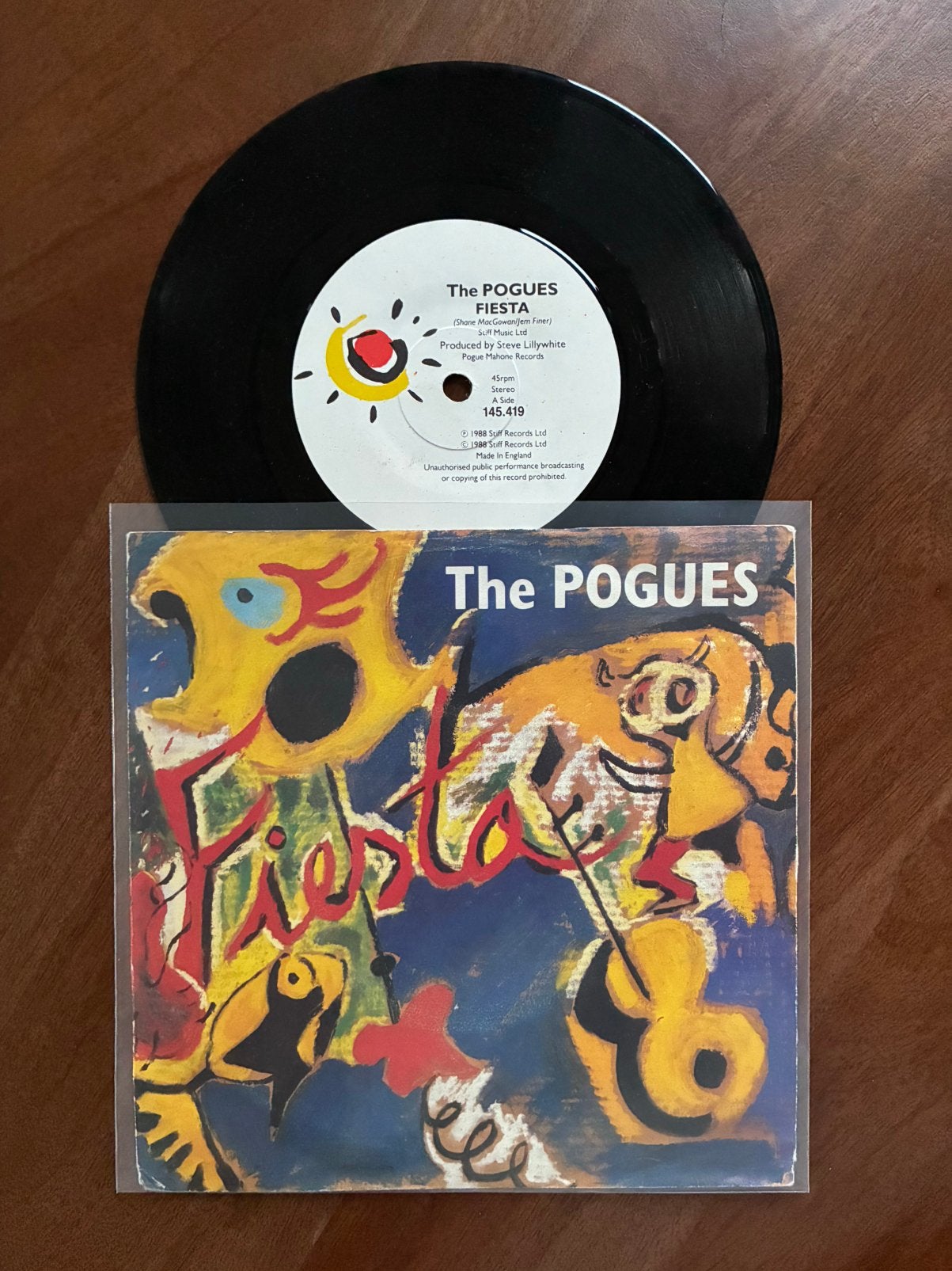 The Pogues - Fiesta, Ophalen of Verzenden, 7 inch