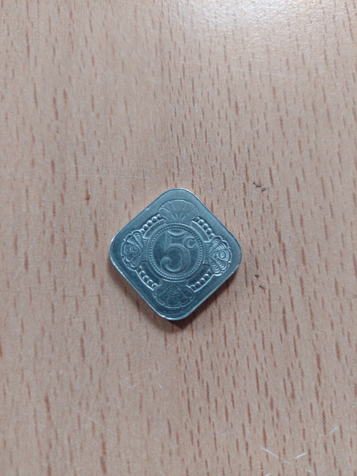Nederland 5 cent 1945 Koningin Wilhelmina, Postzegels en Munten, Ophalen of Verzenden, Koningin Wilhelmina, 5 cent, Losse munt