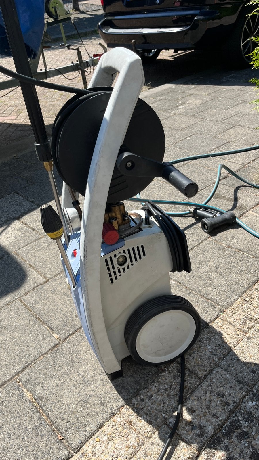 Kränzle 1150T werkende Hogedrukr. /revisieset nodig, Tuin en Terras, Hogedrukreinigers, Ophalen, Gebruikt, Elektrisch, Met regelbare waterdruk