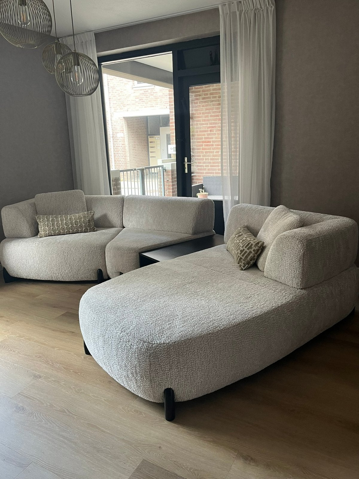 Hoekbank Edge - Zen Lifestyle, Ophalen, Zo goed als nieuw, 150 cm of meer, Vierpersoons of meer