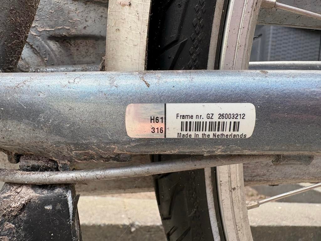 Gazelle Paris Comfort herenfiets - 7 versnellingen, Ophalen, Zo goed als nieuw