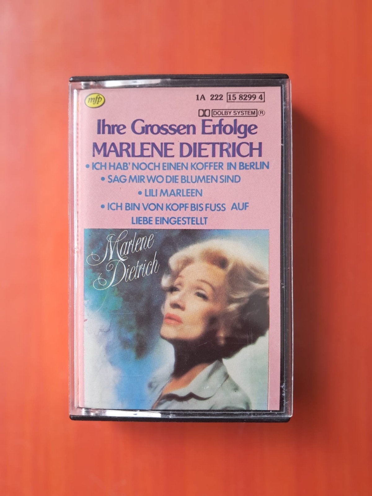 Marlene Dietrich - Ihre Grossen Erfolge (Vintage Cassette), Gebruikt, Klassiek, 1 bandje, Ophalen of Verzenden