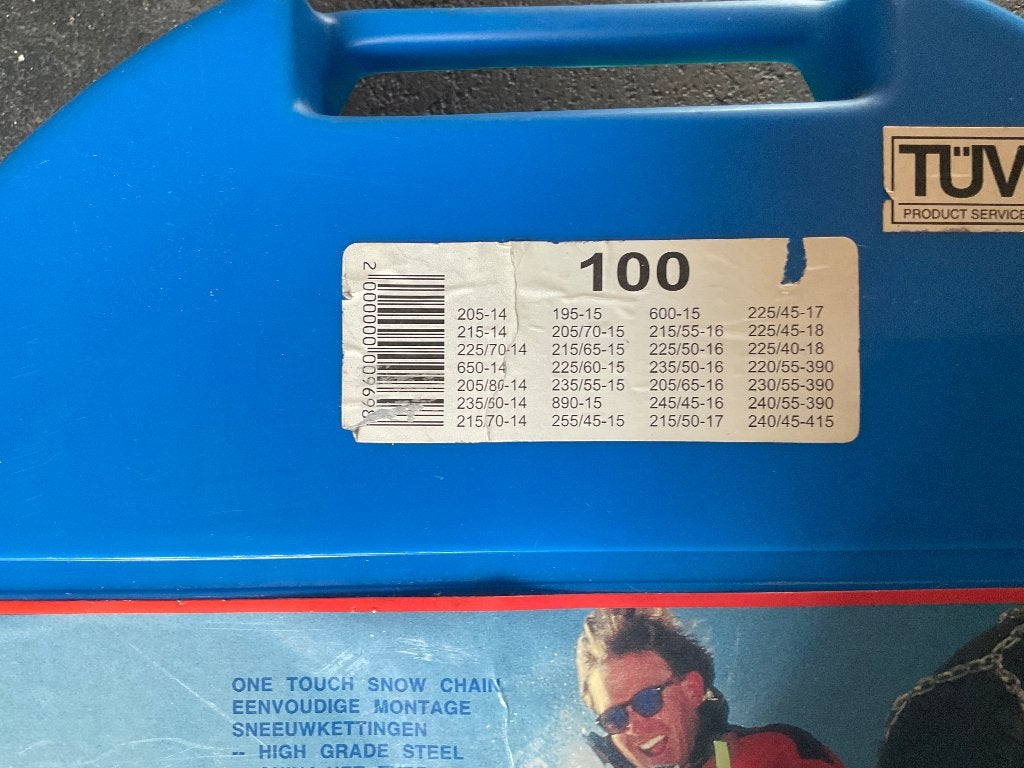 Sneeuwkettingen te koop aangeboden, Auto diversen, Sneeuwkettingen, Ophalen, Zo goed als nieuw