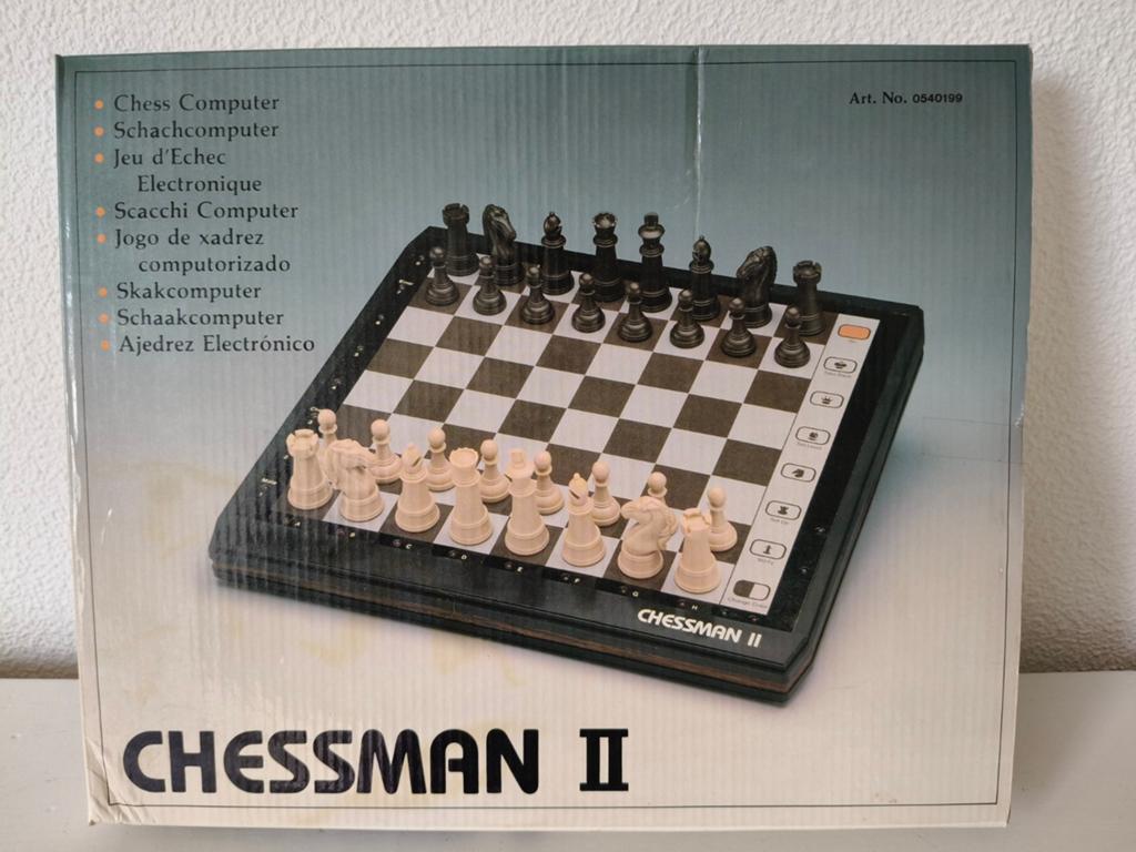 Chessman II Elektronisch Schaakspel - Vintage Schaakcomputer, Hobby en Vrije tijd, Ophalen of Verzenden, Minder dan 500 stukjes