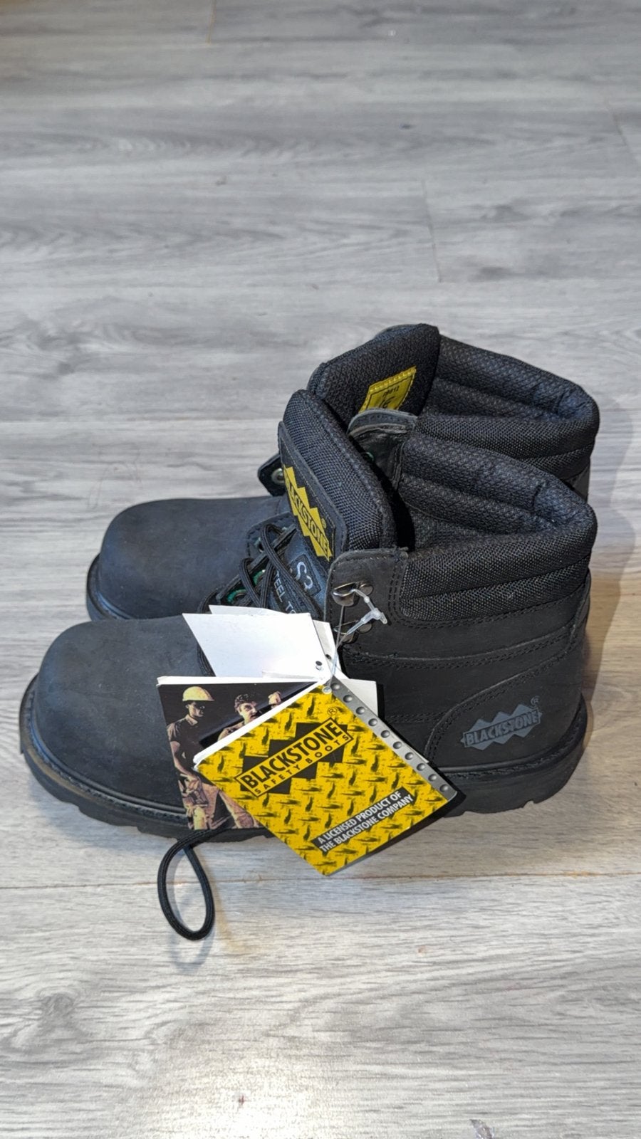 Blackstone veiligheidsschoenen, Zwart, Ophalen of Verzenden, Zo goed als nieuw, Werkschoenen