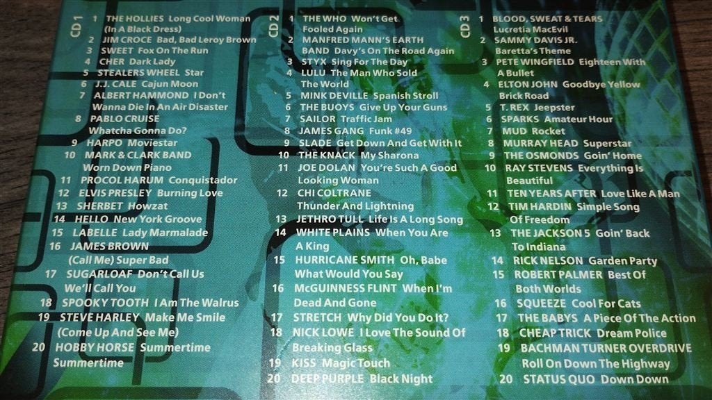 Seventies Collected [3 CD], Ophalen of Verzenden, Zo goed als nieuw, Pop