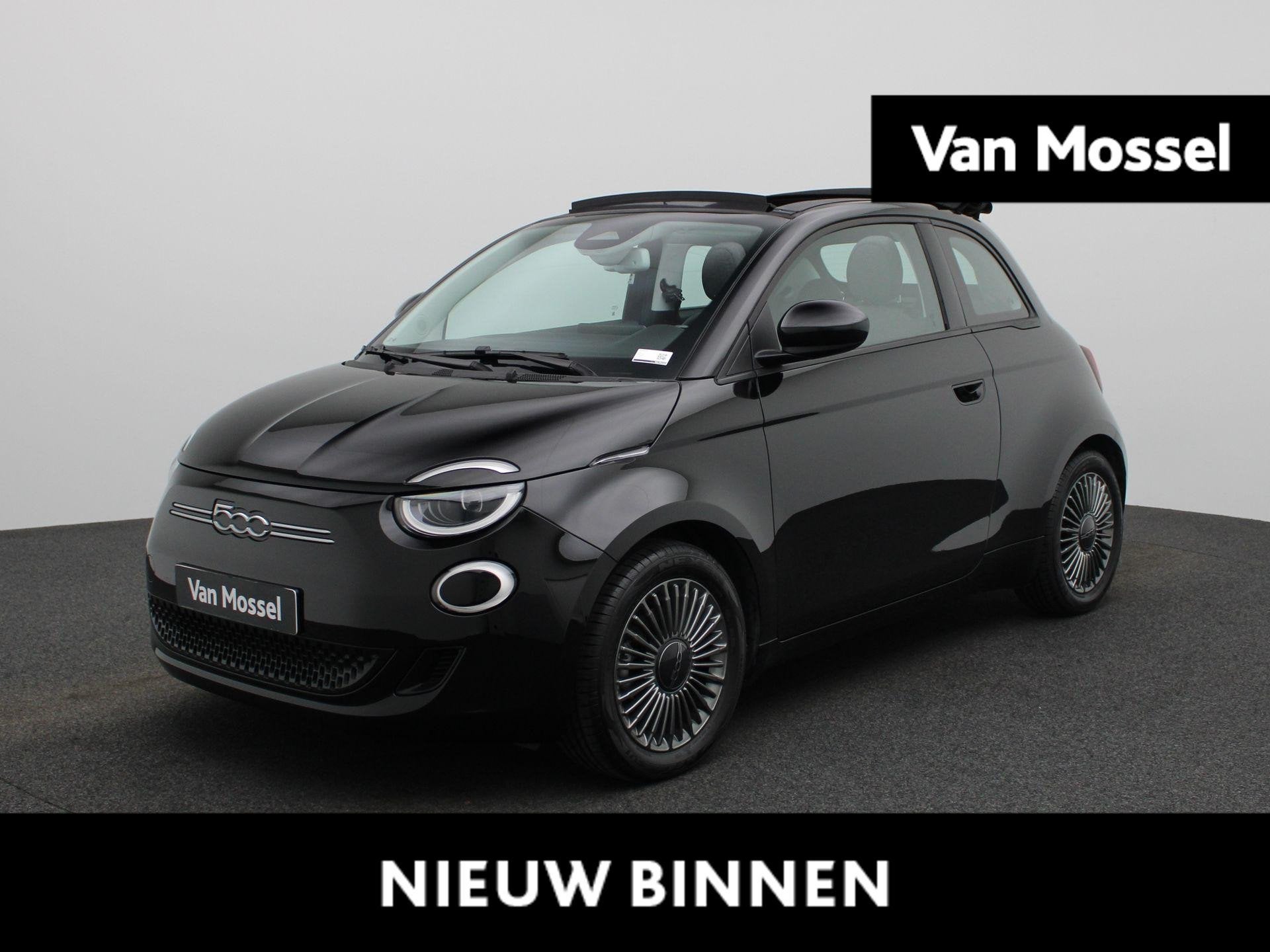 Fiat 500e Cabrio 42 kWh Icon, Auto's, 12 maanden, Stof, Gebruikt, 118 pk