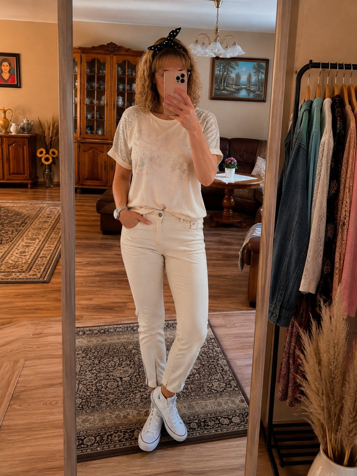 Guess broek maat 27 (S) creme, Guess, Beige, Ophalen of Verzenden, Maat 36 (S)