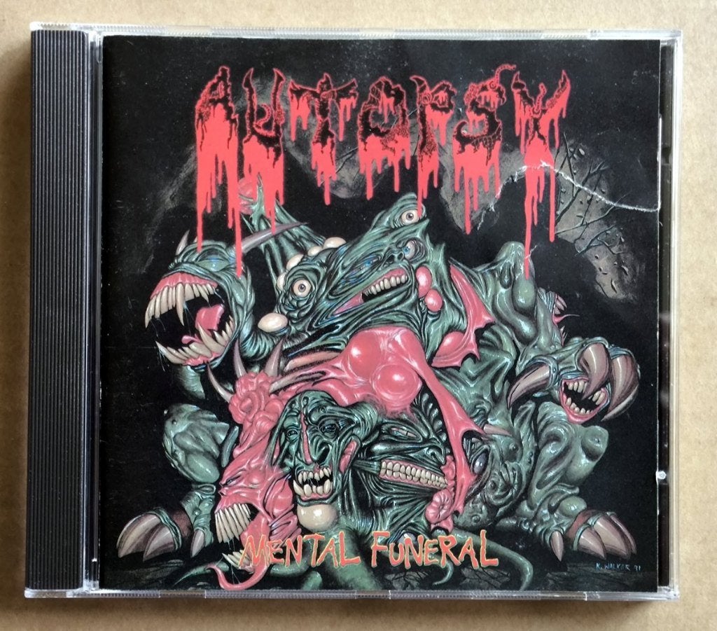 Autopsy - Mental Funeral CD (jewelcase), Gebruikt, Eerste persing, Verzenden, Death metal