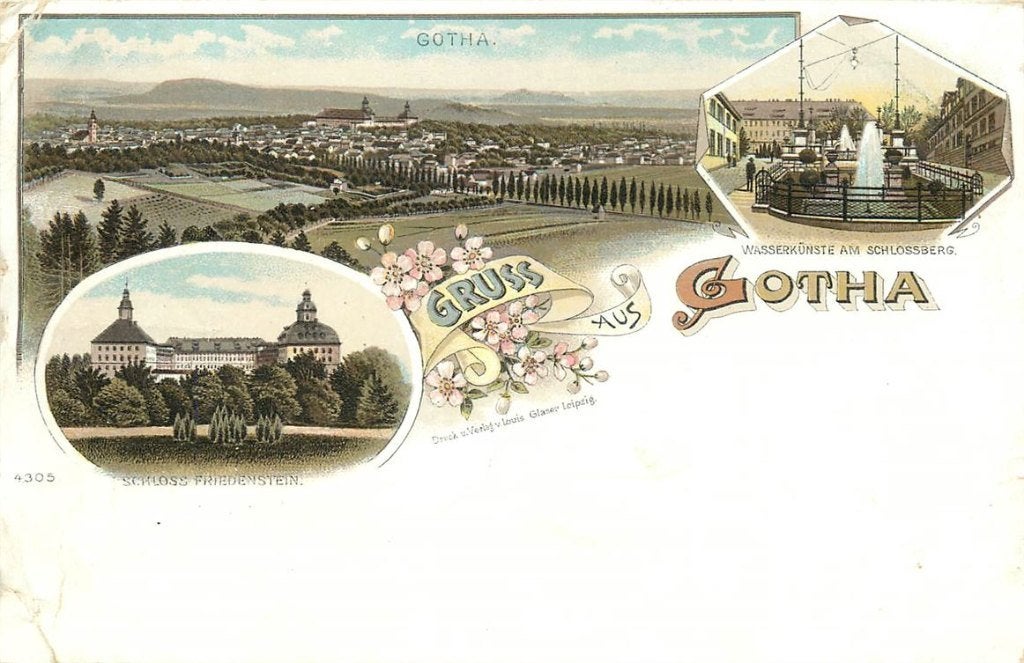 379-151-005 Gotha Litho, Ophalen of Verzenden, Voor 1920, Duitsland