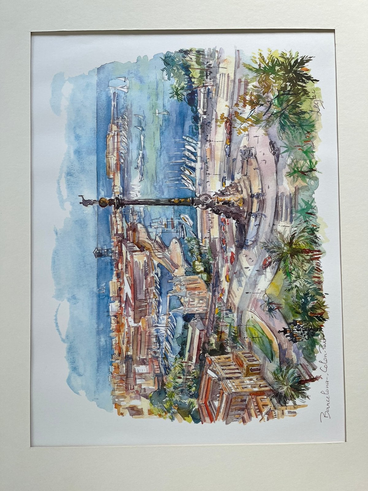 LEGAI. —  BARCELONA. —. BARCELONA COLON., Ophalen of Verzenden