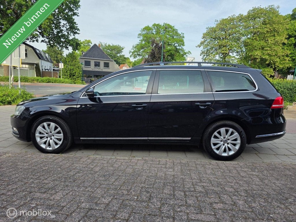 Volkswagen Passat 2.0 TDI DSG Automaat Comfortline BlueMotio, Auto's, Volkswagen, Euro 5, 4 cilinders, Zwart, Diesel