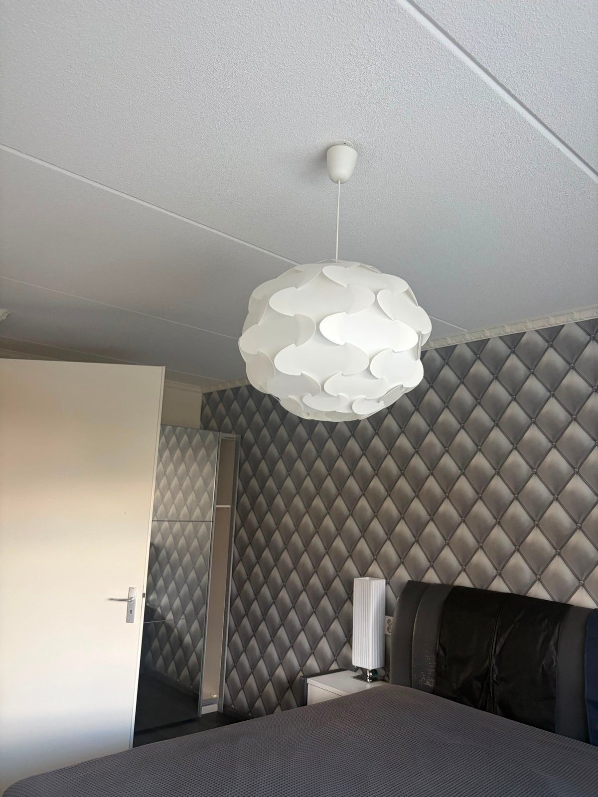 IKEA PS 2014 Hanglamp - Wit, bolvormig, Ophalen, Gebruikt, Kunststof, E27 (groot)
