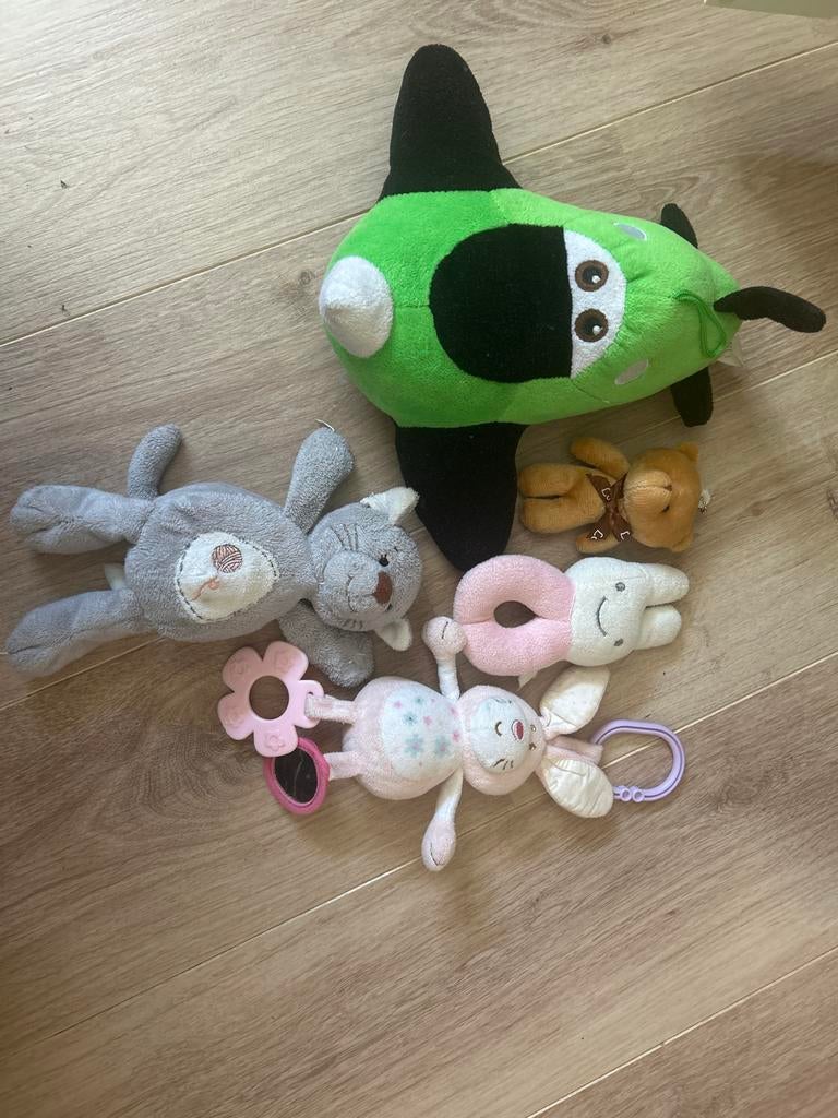 knuffels, Ophalen, Gebruikt, Overige typen