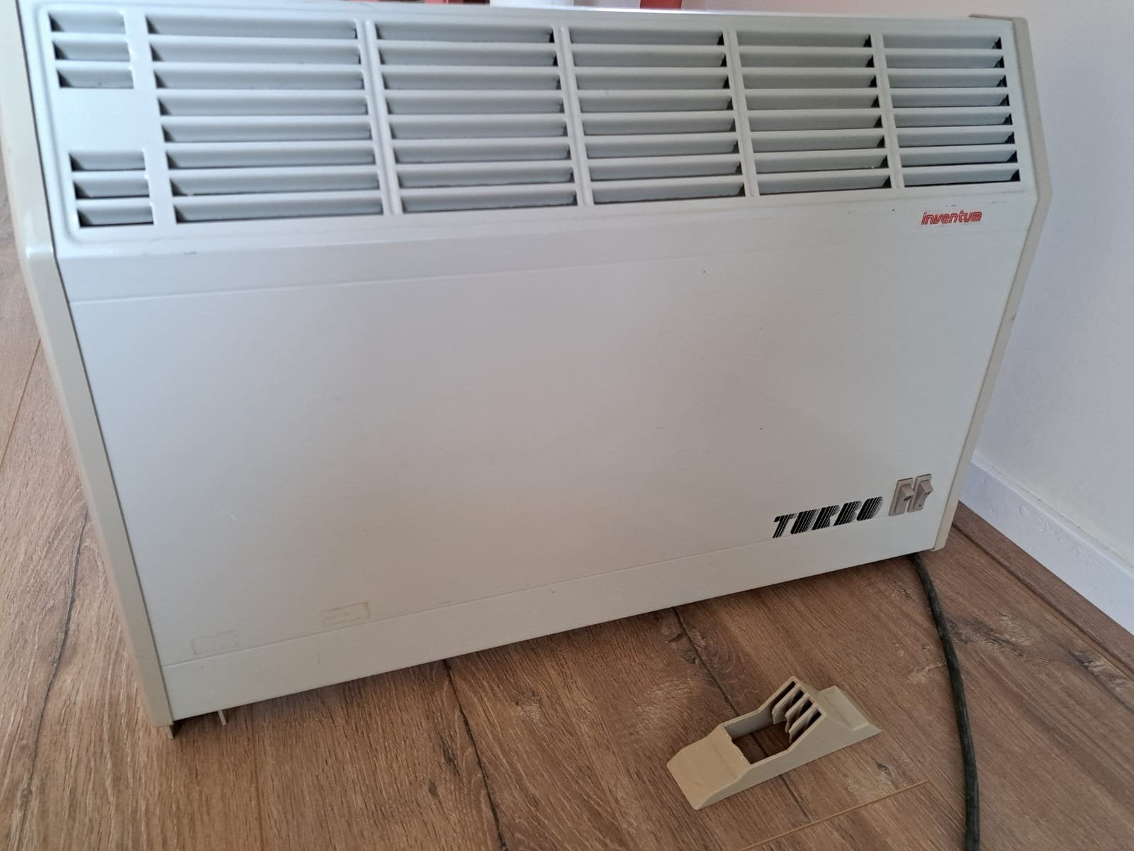 Inventum Turbo FF elektrische kachel, Doe-het-zelf en Verbouw, Verwarming en Radiatoren, 30 tot 80 cm, Gebruikt, Kachel, Ophalen of Verzenden