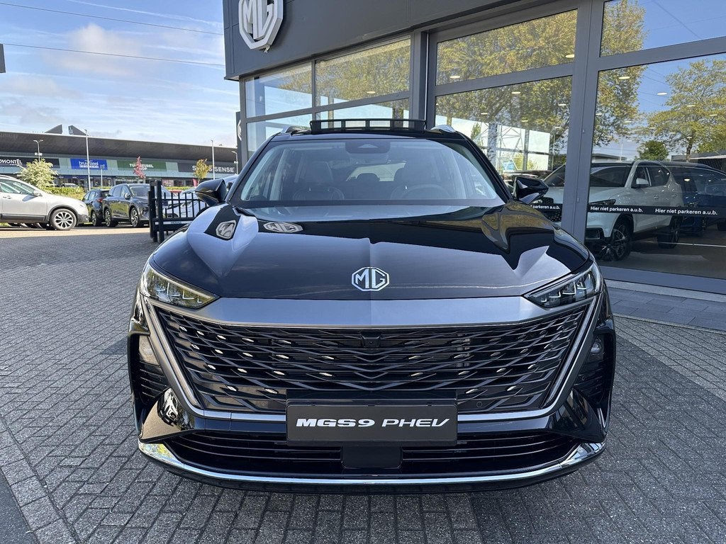 MG MGS9 1.5 Premium Plug-in Hybrid | Panorama Schuifdak | El, 12 maanden, 4 cilinders, Zwart, Bedrijf