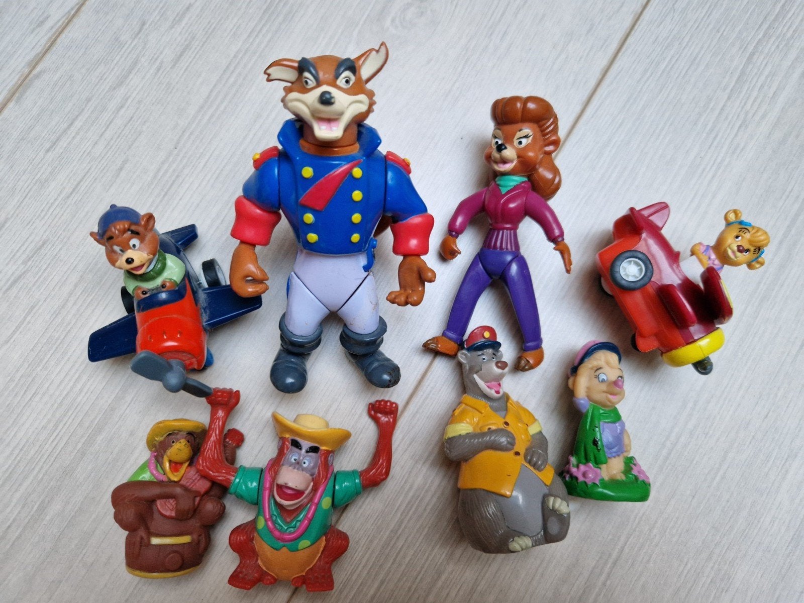 1991 talespin action figures actiefiguren playmates disney, Ophalen of Verzenden, Overige figuren, Beeldje of Figuurtje