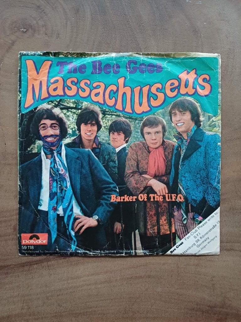 The Bee Gees - Massachusetts - Single - Vinyl, Ophalen of Verzenden, Gebruikt, Pop