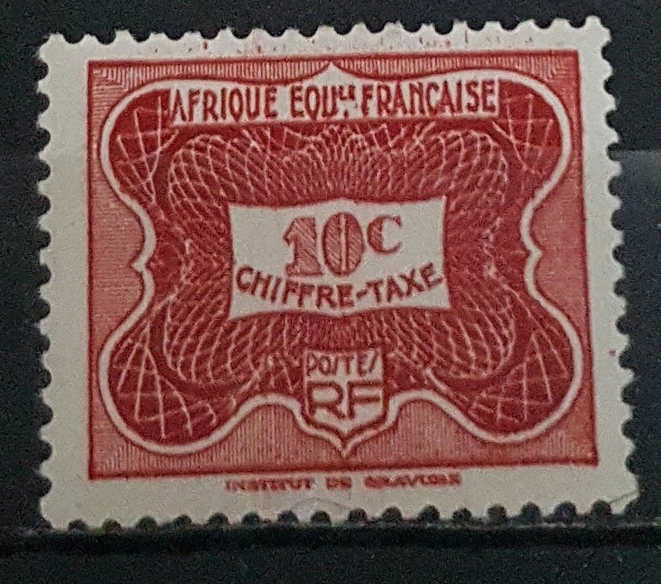 Frans Equatoriaal Postzegel Postfris (B3-P8), Ophalen of Verzenden, Overige landen, Postfris