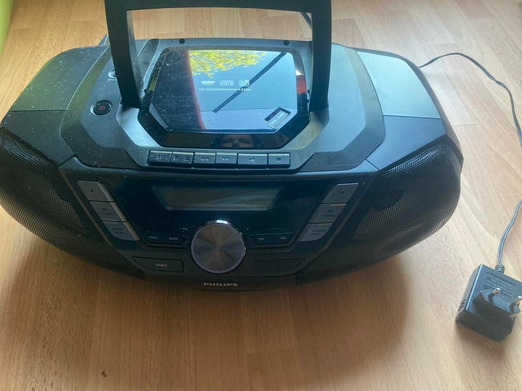 Philips CD Soundmachine AZ3856 met CD-speler en USB, Ophalen, Gebruikt, Philips