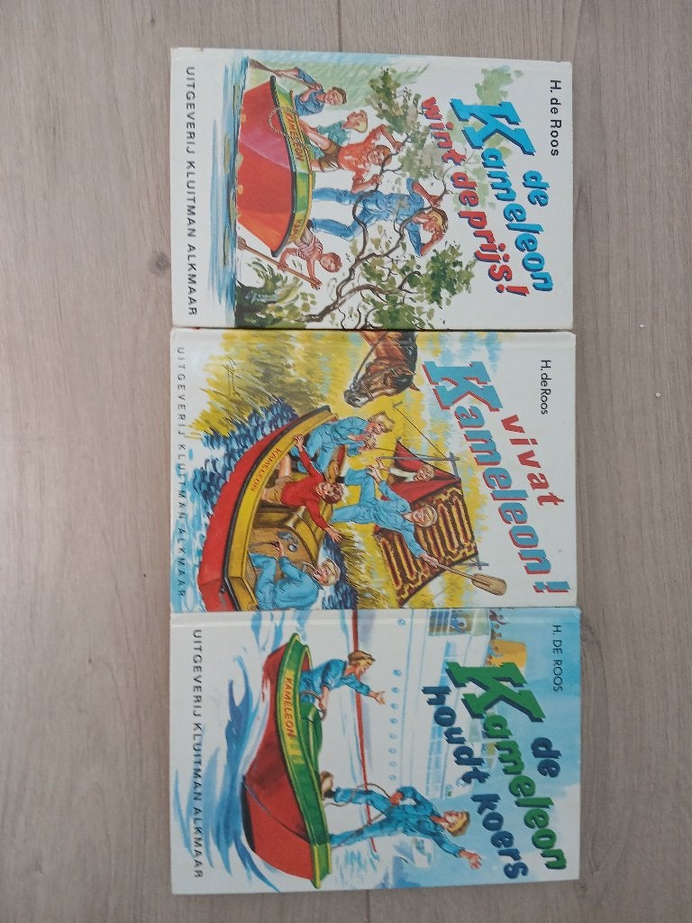 3 kameleons: wint de prijs, vivat en houdt koers, Gelezen, H. de Roos, Ophalen of Verzenden, Fictie