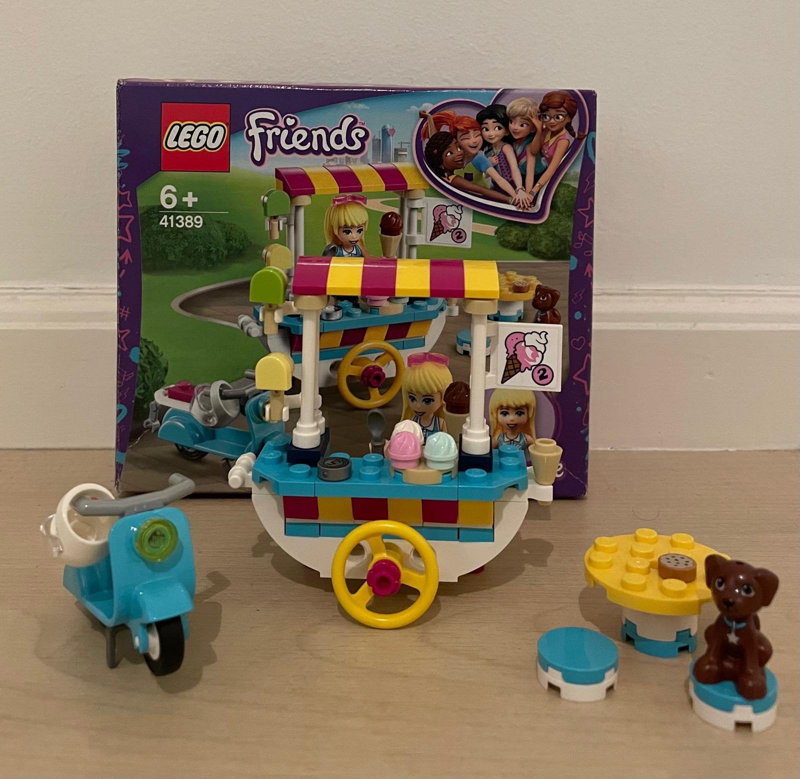 Lego Friends IJskar (41389) - compleet, Ophalen of Verzenden, Zo goed als nieuw