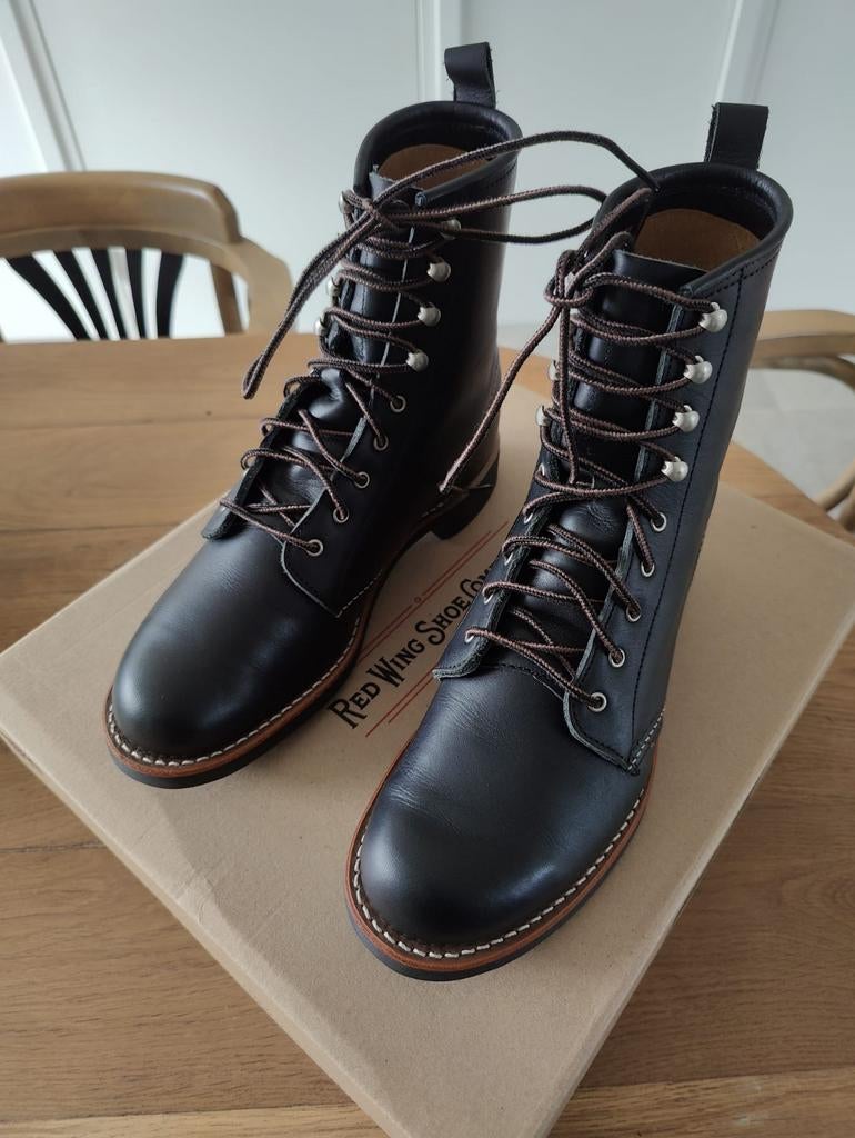 Red Wing Heritage 3361 Silversmith Black Boundary, Kleding | Dames, Schoenen, Hoge laarzen, Zwart, Nieuw, Ophalen of Verzenden