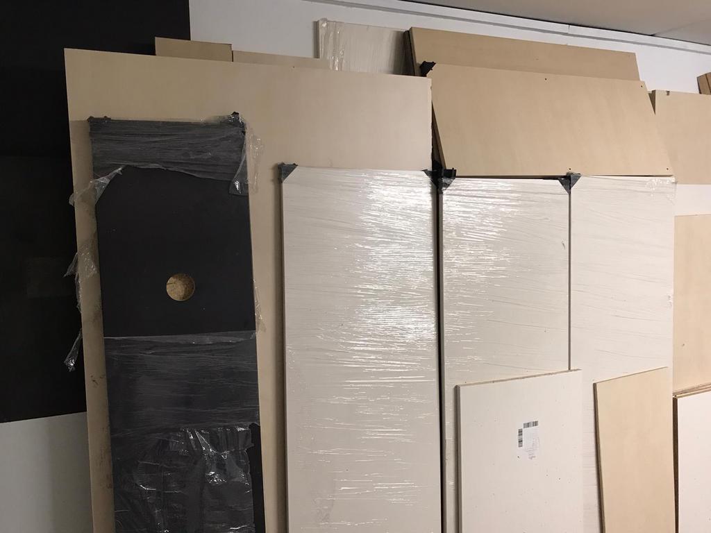 Meubelplaten diverse afmetingen en kleuren - Hele partij, Ophalen, Nieuw, Overige materialen, Minder dan 20 mm