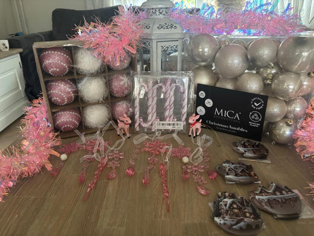 Nieuwe kerst spullen ballen etc, Diversen, Kerst, Ophalen of Verzenden, Nieuw