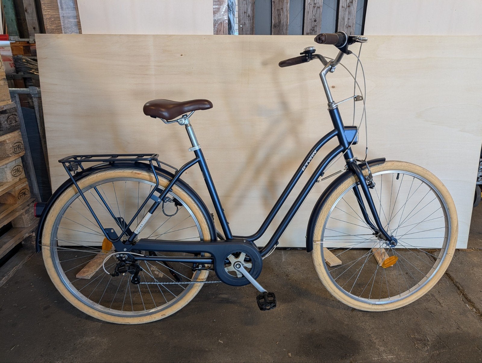 Decathlon BTWIN Elops 520 Dames Stadsfiets 6 versnellingen, Velgrem, Versnellingen, Ophalen, Overige merken