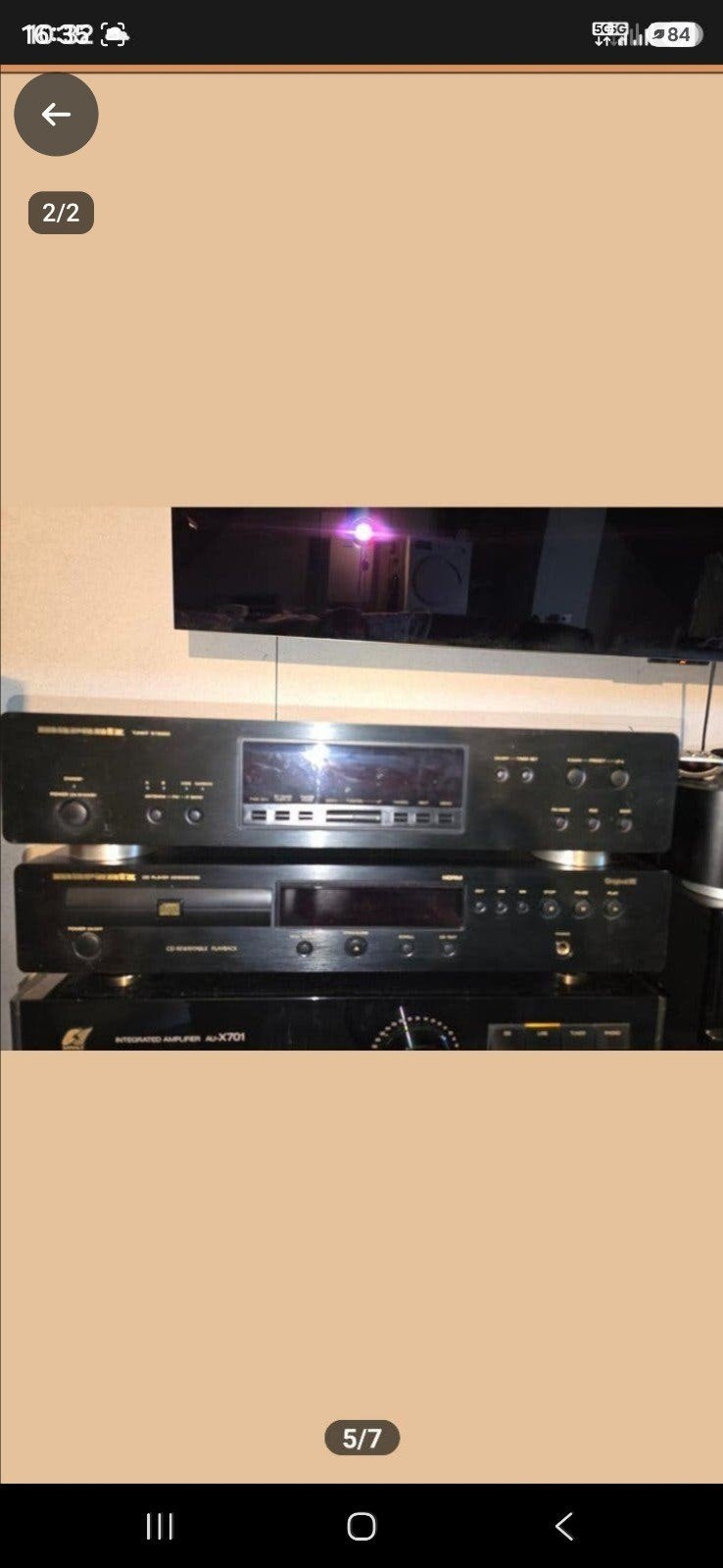 Cd speler Marantz CD6000 OSE plus Tuner ST6000, Audio, Tv en Foto, Ophalen of Verzenden, Cd-speler, Overige merken