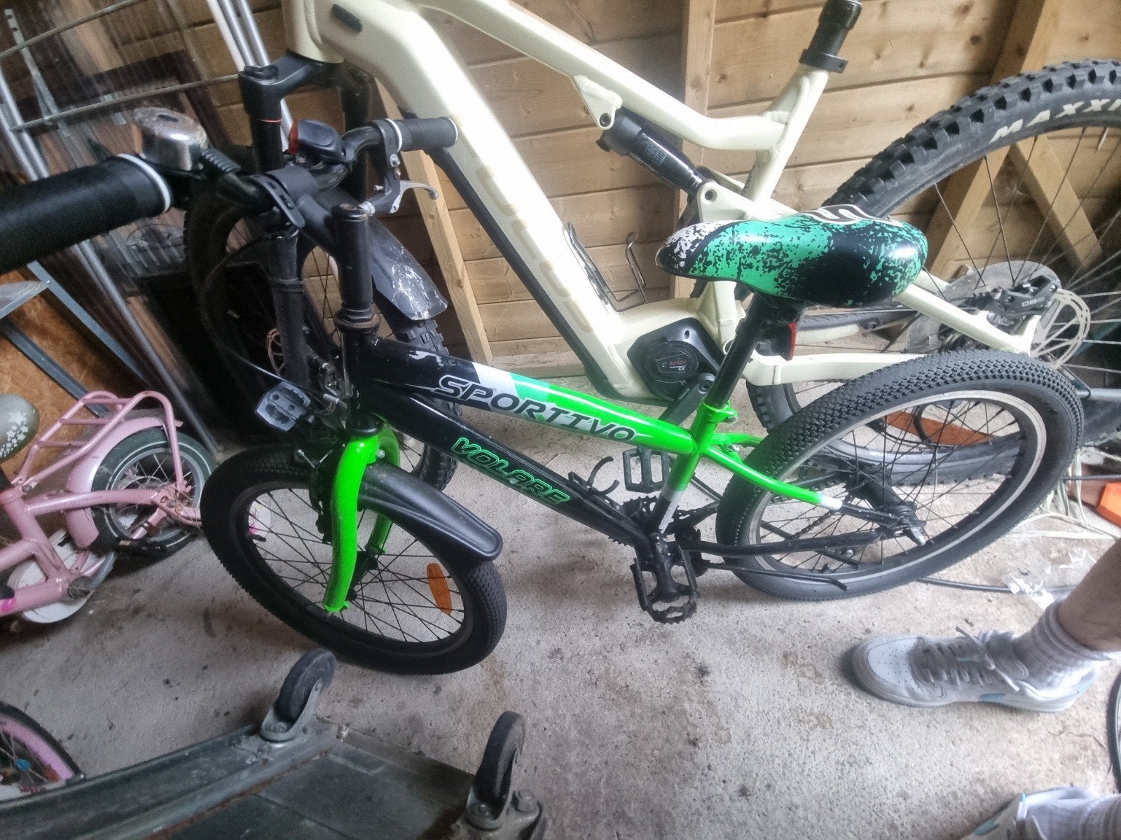 Volare Sportivo Kinderfiets Jongens 20 inch Groen, Ophalen of Verzenden, Gebruikt, Overige merken
