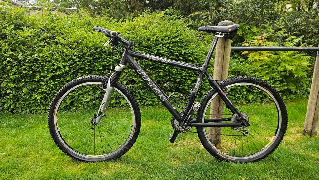 Trek 6700 Mountainbike matzwart, Fietsen en Brommers, Fietsen | Mountainbikes en ATB, Ophalen, Gebruikt, Trek