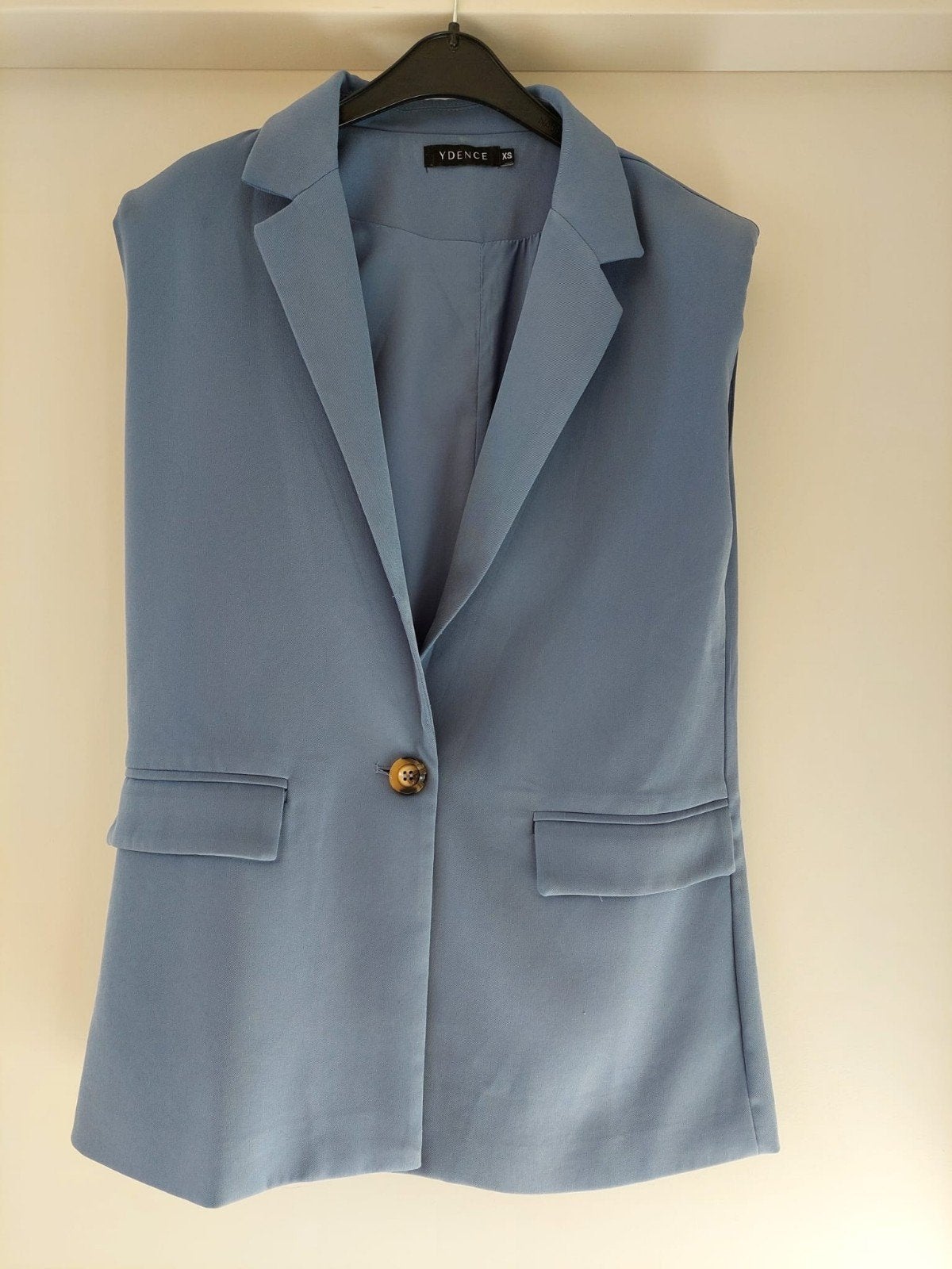 Ydence Lima mouwloos jasje maat XS/S, Kleding | Dames, Blauw, Zo goed als nieuw, Maat 36 (S), Ydence