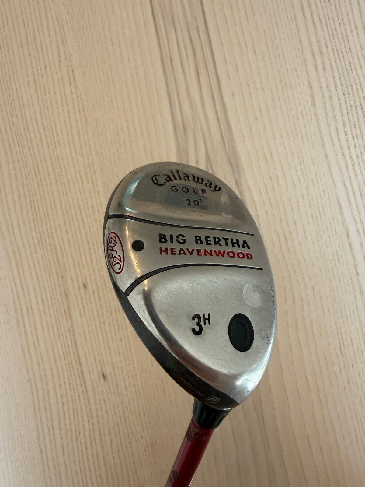 Callaway Big Bertha Heavenwood Hybride 3, Sport en Fitness, Golf, Gebruikt, Callaway, Ophalen of Verzenden, Club