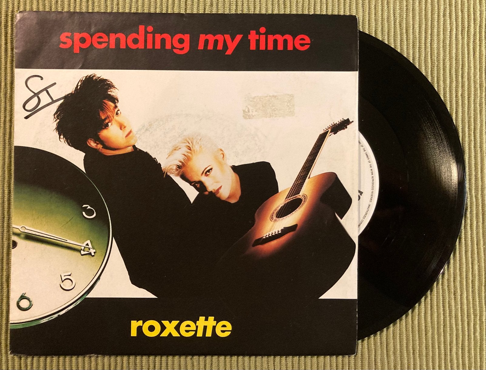 Vinyl single Roxette - spending my time, 7 inch, Ophalen of Verzenden, Zo goed als nieuw, Pop